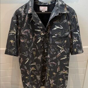 Filson Twin Lakes Short Sleeve Sport Shirt Size XL